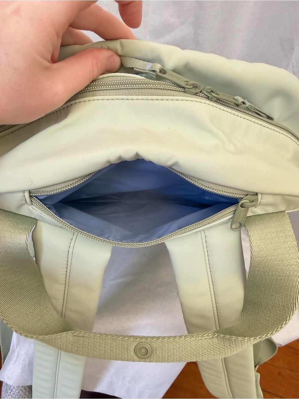 Calpak connect Laptop Backpack in limited edition color Meadow - Picture 3 of 6